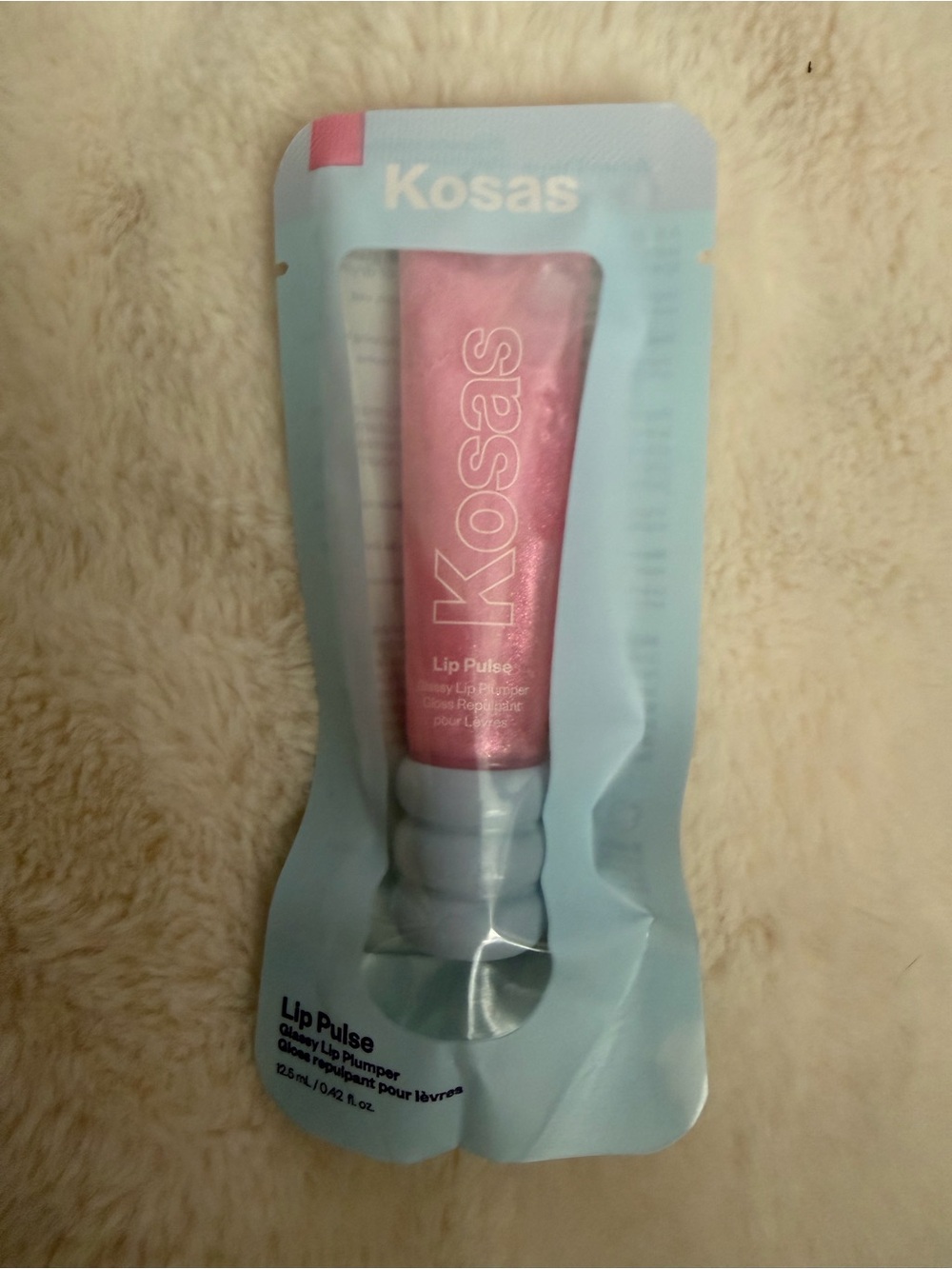 Kosas Lip Pulse Glossy Lip Plumper - Shimmery Pink
